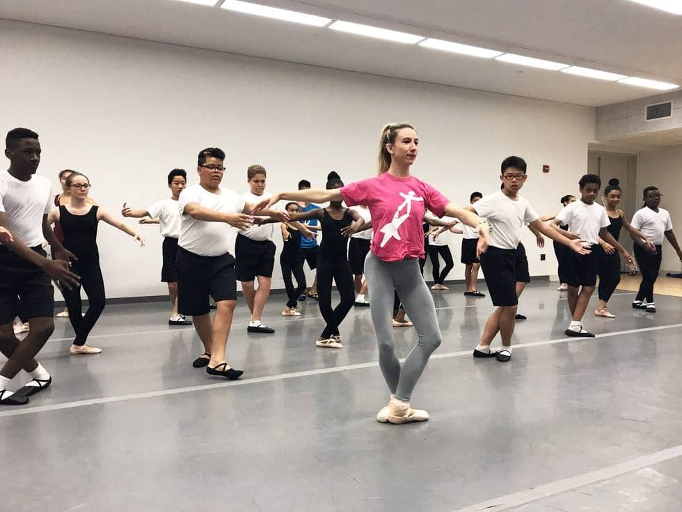 Dance Teacher: Isabella Boylston’s Master Class at NDI Inspired Kids (and Included a Special Guest)