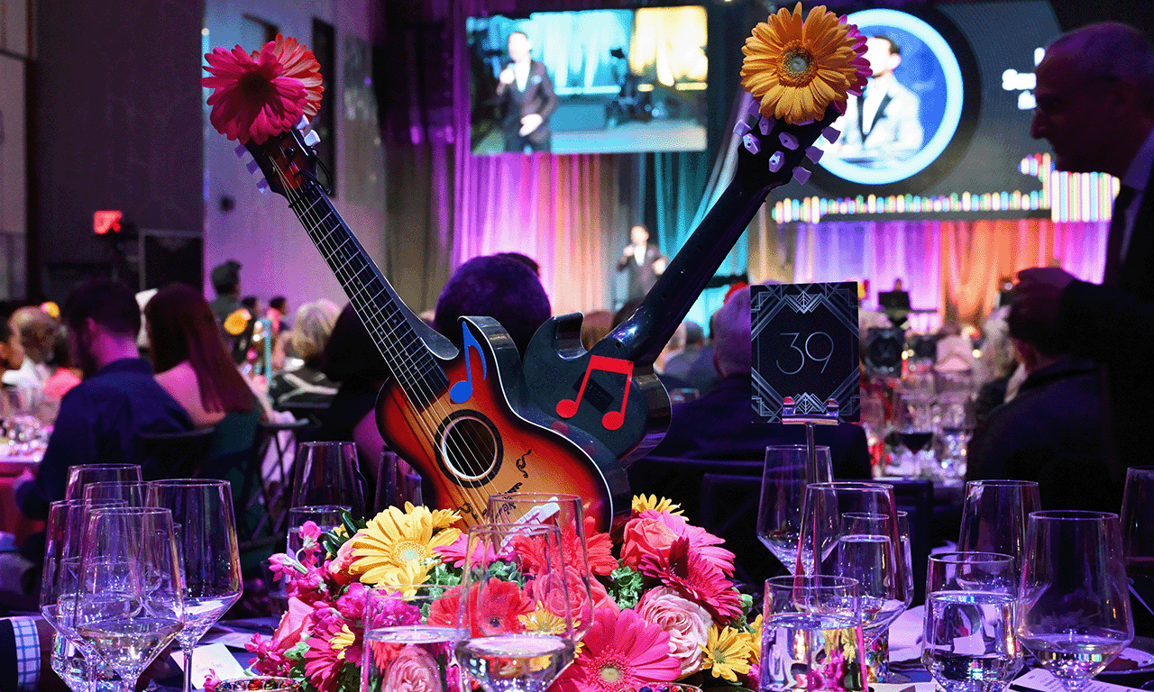 2025 Gala table setting