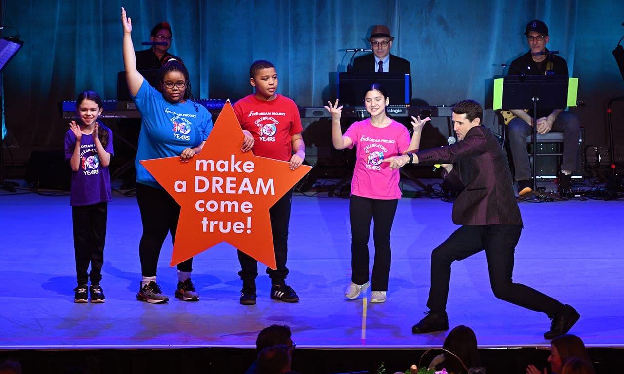 2024 Gala Stage with Emcee and NDI Dancers