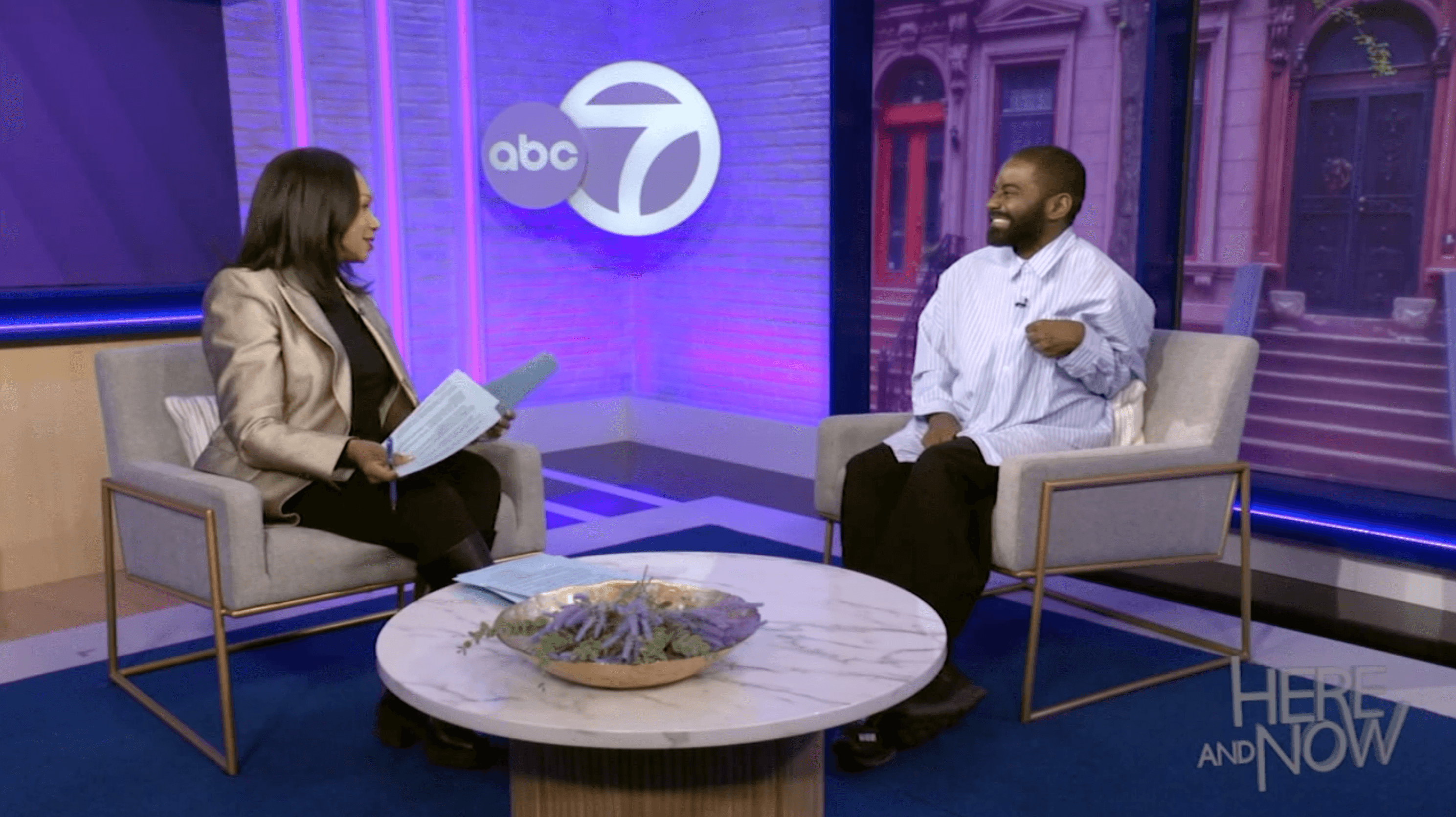Jerron Herman Interview on "Here and Now with Sandra Bookman" April 19, 2026