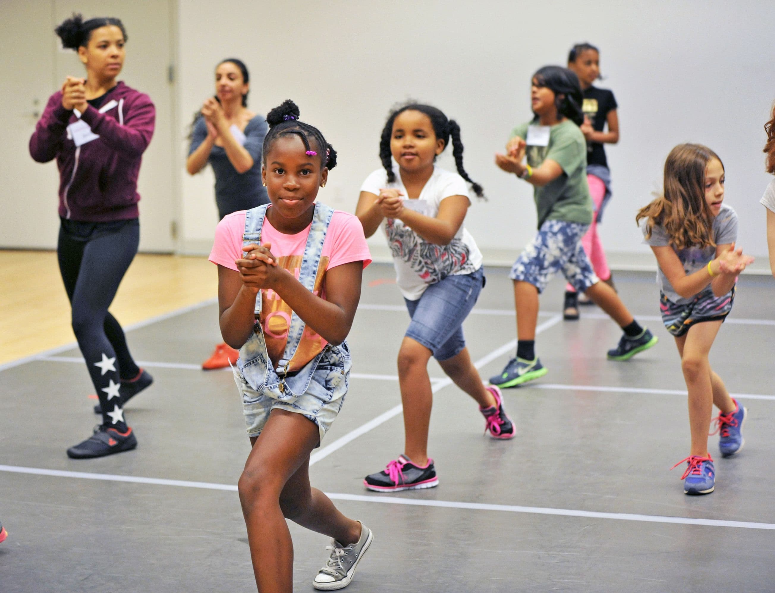 Students Dancing