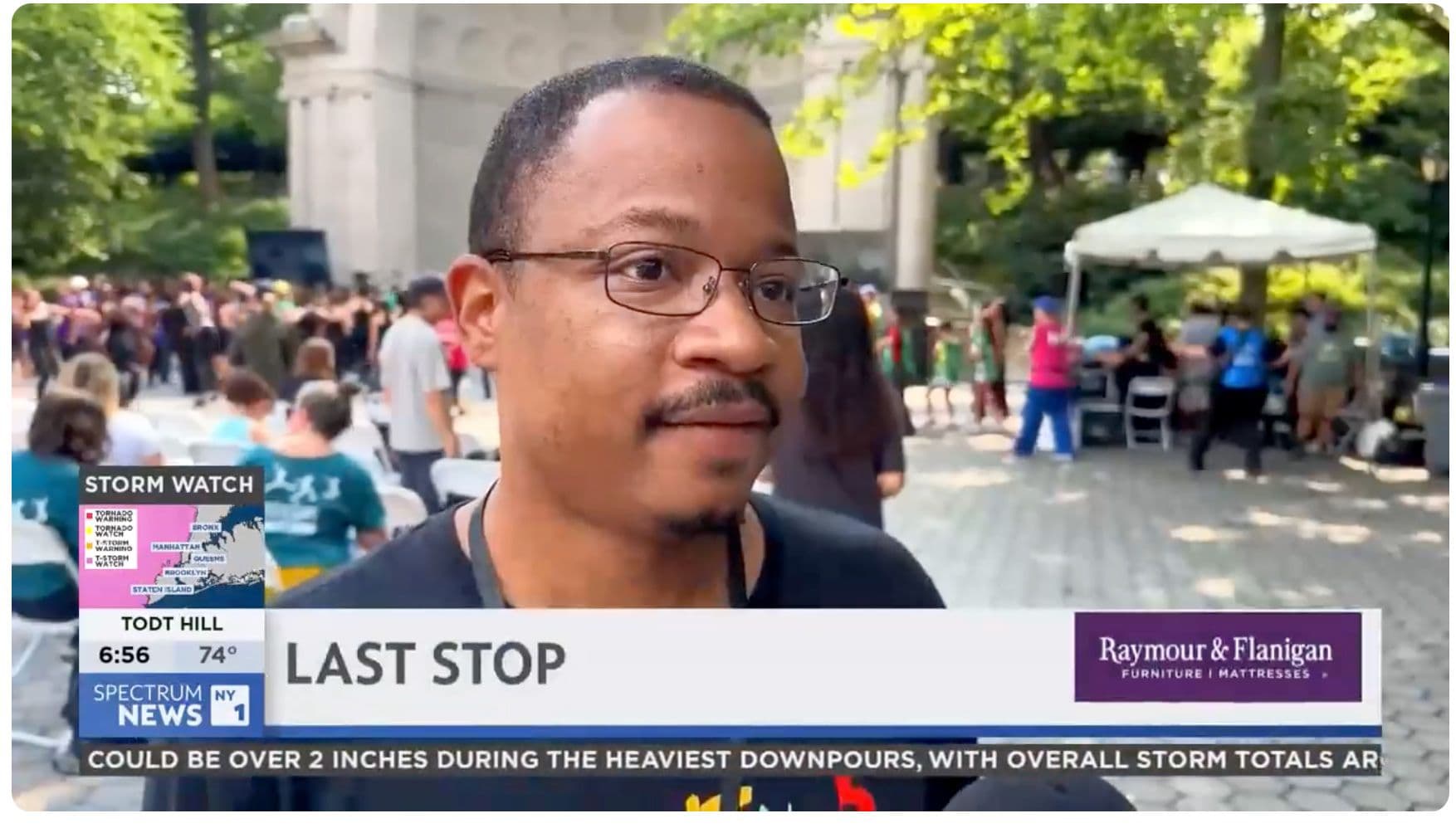 NY 1 News at Runs & Leaps Extravaganza on July 28, 2026