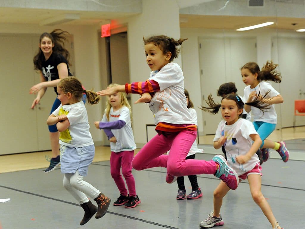 Young child jumping - featured on Planned Giving page